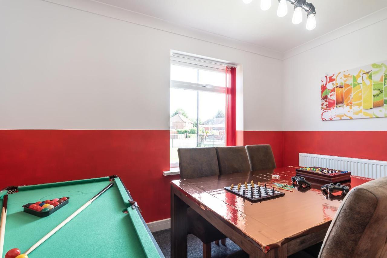 Aseda 4 Bedroom Private Parking, Game Zone -Pool Table, Garden Home Kingston upon Hull Exterior photo